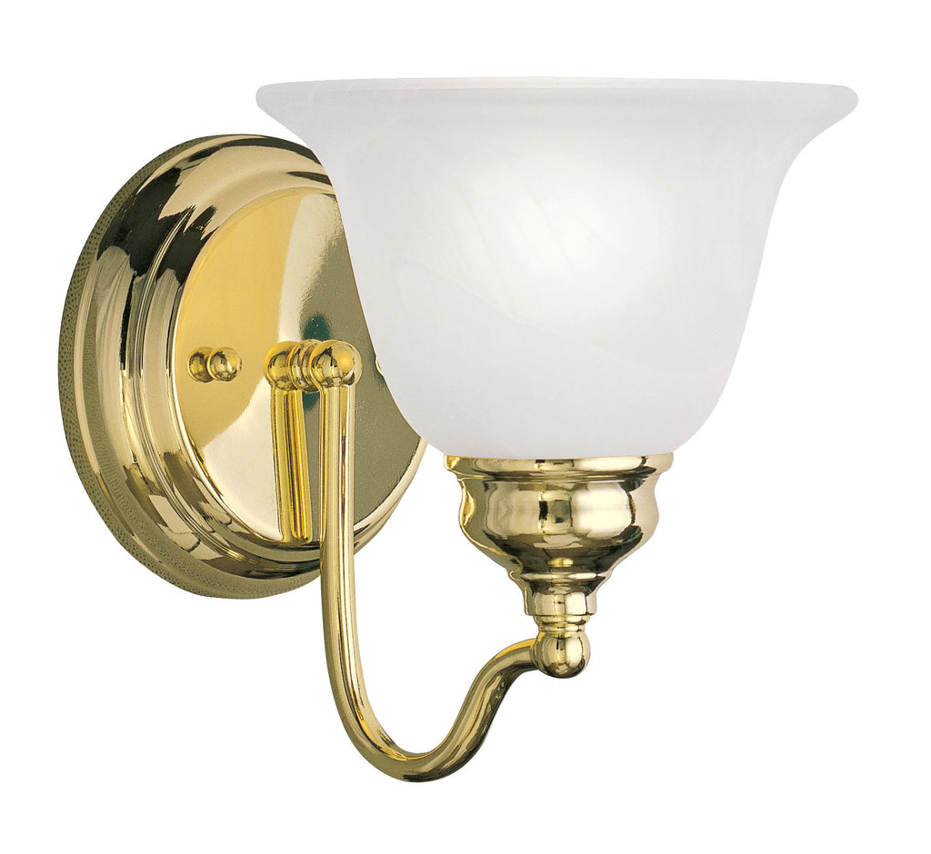 Livex Essex 1 Light Polished Brass Bath Light - C185-1351-02