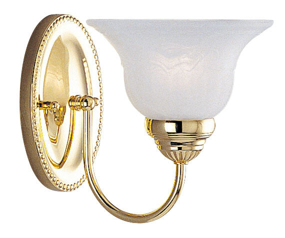 Livex Edgemont 1 Light Polished Brass Bath Light - C185-1531-02