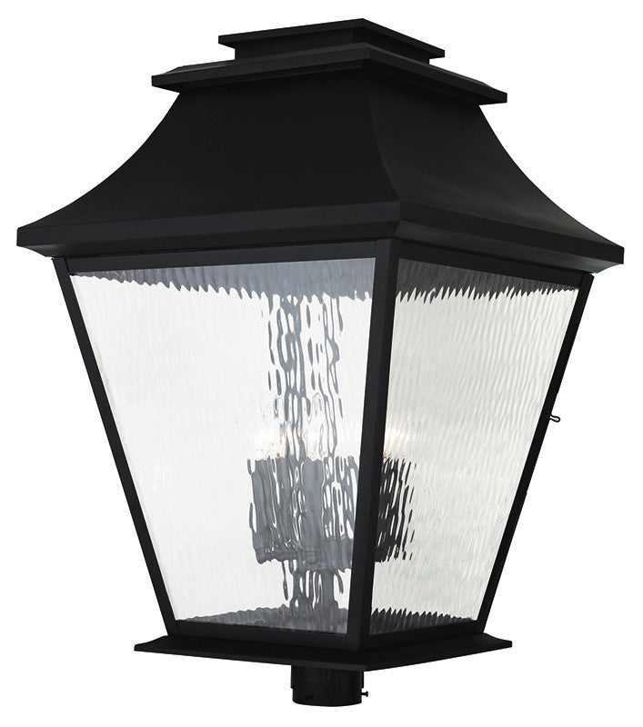 Livex Hathaway 6 Light Bronze Outdoor Post Lantern - C185-20254-07
