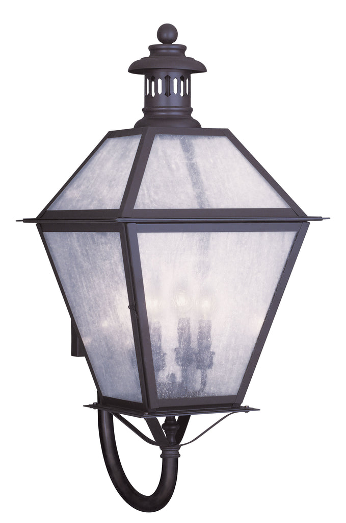 Livex Waldwick 4 Light Bronze Outdoor Wall Lantern - C185-2050-07