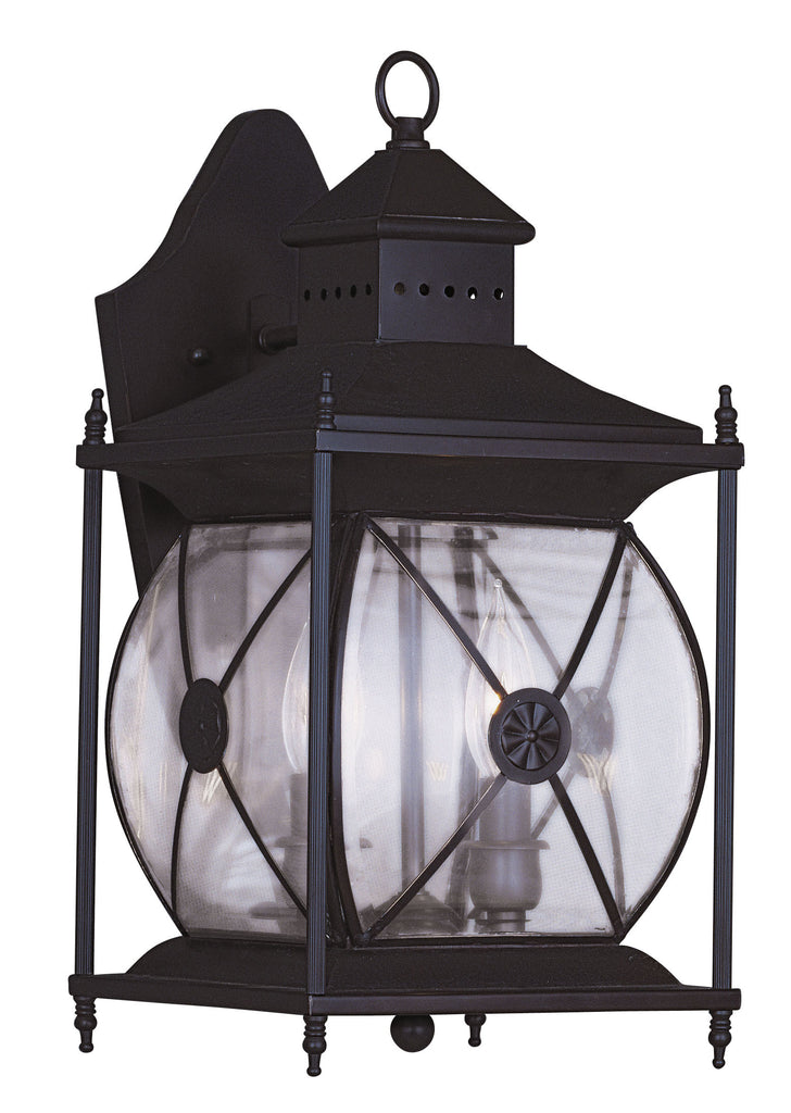 Livex Providence 2 Light Bronze Outdoor Wall Lantern - C185-2092-07