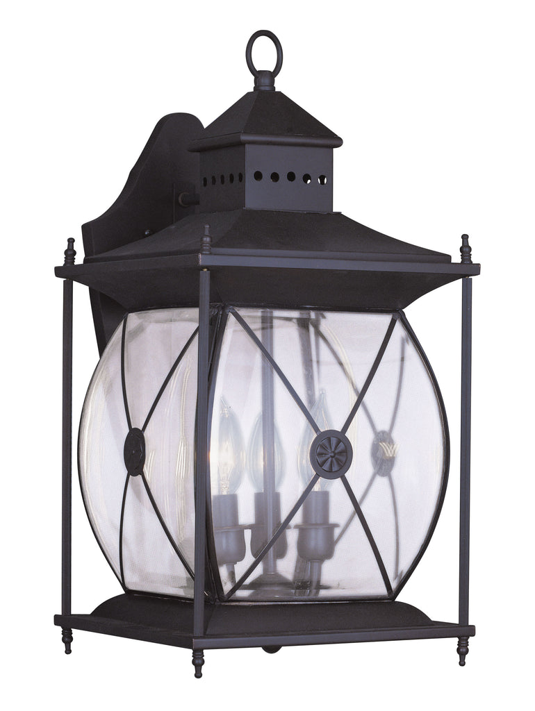 Livex Providence 3 Light Bronze Outdoor Wall Lantern - C185-2093-07