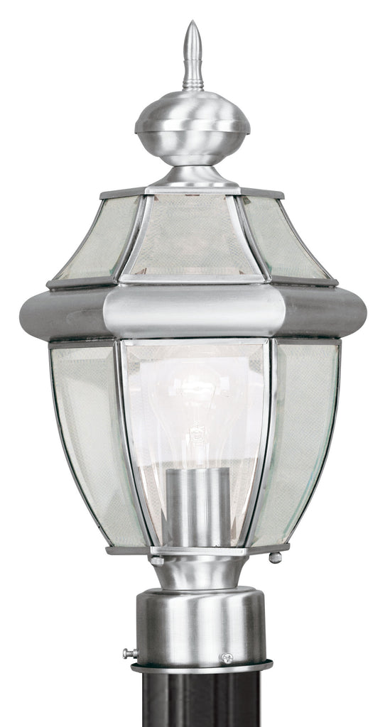Livex Monterey 1 Light BN Outdoor Post Lantern - C185-2153-91