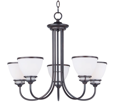 Novus 5-Light Chandelier Oil Rubbed Bronze - C157-21585SWOI