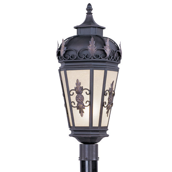 Livex Berkshire 1 Light Bronze Outdoor Post Lantern - C185-2198-07