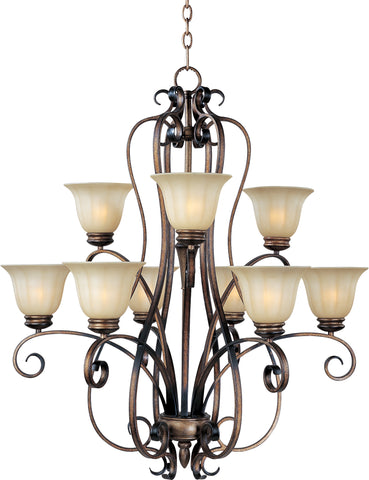 Fremont 9-Light Chandelier Platinum Dusk - C157-22246WSPD