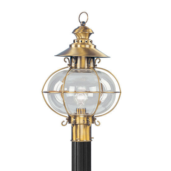 Livex Harbor 1 Light FB Outdoor Post Lantern - C185-2226-22