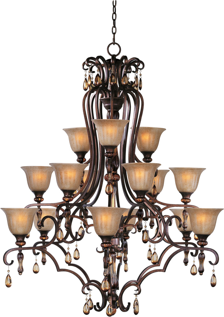 Dresden 15-Light Chandelier Filbert - C157-22268EMFL