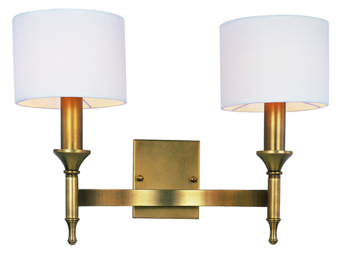 Fairmont 2-Light Wall Sconce Natural Aged Brass - C157-22379OMNAB