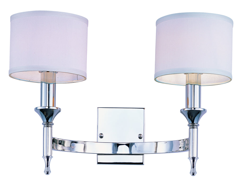 Fairmont 2-Light Wall Sconce Polished Nickel - C157-22379WTPN