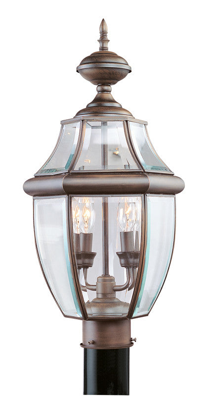 Livex Monterey 2 Light IB Outdoor Post Lantern - C185-2254-58