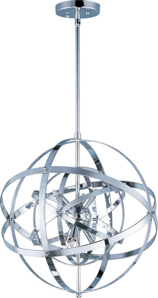 Sputnik 6-Light Pendant Polished Chrome - C157-25130PC