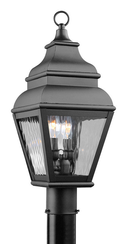 Livex Exeter 2 Light Black Outdoor Post Lantern - C185-2603-04