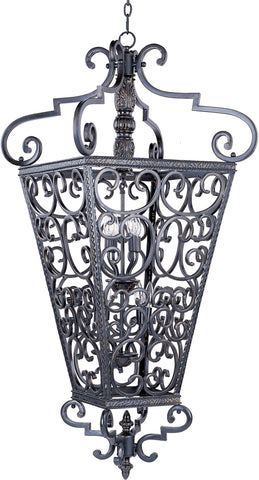 Southern 8-Light Entry Foyer Pendant Kentucky Bronze - C157-2938KB