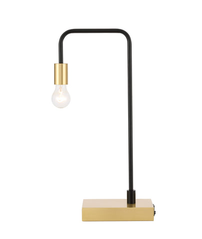 ZC121-TL3048BK - Regency Decor: Marceline 1 light Black Table Lamp