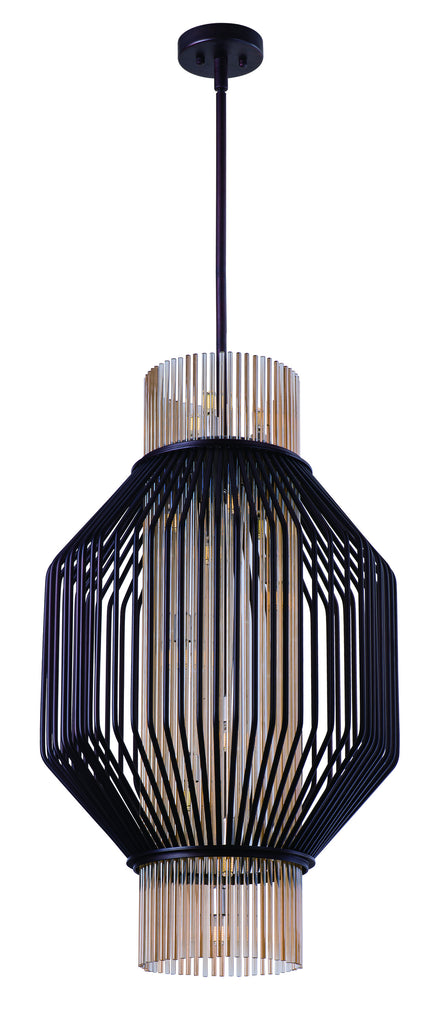 Aviary LED 10-Light Pendant Oil Rubbed Bronze - C157-38484CGOI
