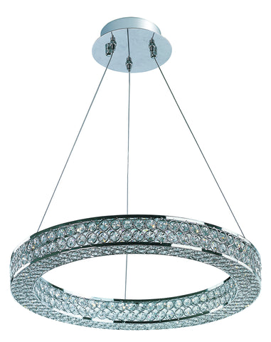 Eternity LED 20" Single Pendant Polished Chrome - C157-39772BCPC