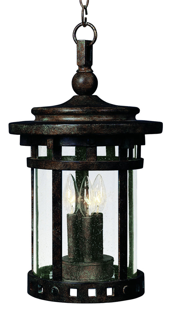 Santa Barbara VX 3-LT Outdoor Hanging Lantern Sienna - C157-40039CDSE