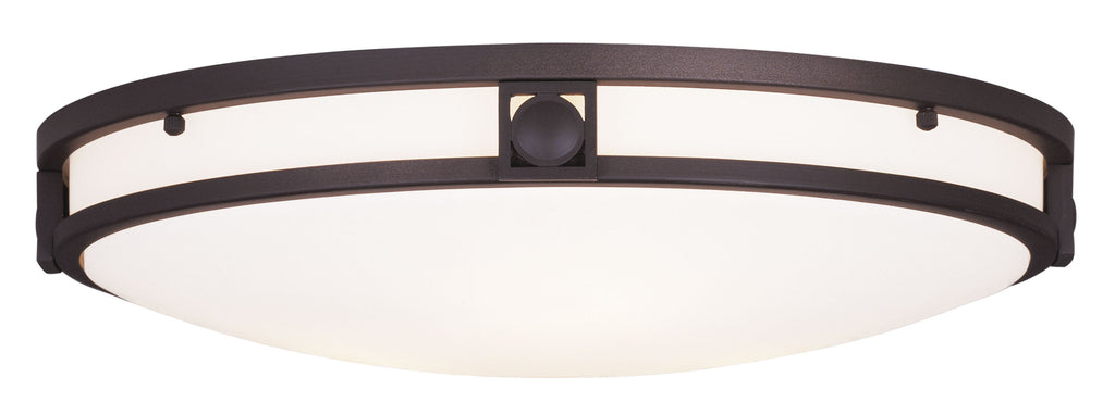 Livex Titania 3 Light Bronze Ceiling Mount - C185-4488-07