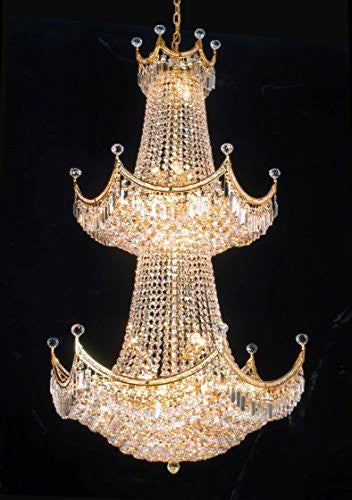 French Empire Empress Crystal(Tm) Chandelier Lighting H 66" W 36" - Cjd-Cg/2179/36