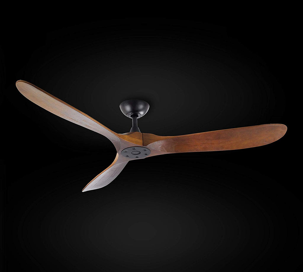 Indoor/Outdoor Ceiling Fan - Vintage Rustic Propeller Wood Indoor/Outdoor Ceiling Fan -  60" Diameter - G7-18/15/4561