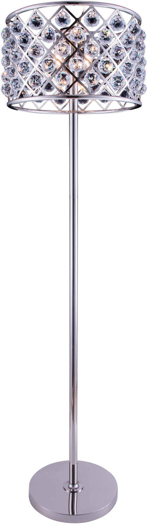 ZC121-1206FL20PN-GT/RC By Regency Lighting - Madison Collection Polished nickel Finish 4 Lights Floor Lamp