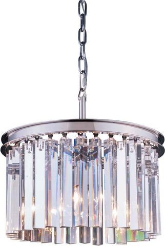 ZC121-1208D16PN-GT/RC By Regency Lighting - Sydney Collection Polished nickel Finish 3 Lights Pendant Lamp