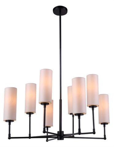 C121-1410G34BZ By Elegant Lighting - Richmond Collection Bronze Finish 8 Lights Pendant lamp