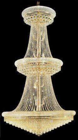 C121-1802G42G By Regency Lighting-Primo Collection Gold Finish 38 Lights Chandelier