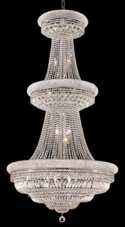 C121-1803G36C By Regency Lighting-Primo Collection Chrome Finish 32 Lights Chandelier