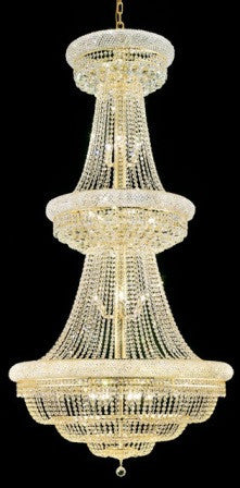 C121-1803G36G By Regency Lighting-Primo Collection Gold Finish 32 Lights Chandelier