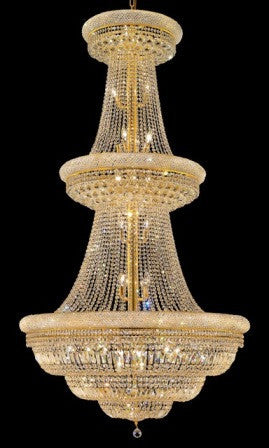 C121-1803G42G By Regency Lighting-Primo Collection Gold Finish 38 Lights Chandelier