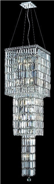 ZC121-2032G54C/EC By Regency Lighting Maxim Collection 14 Light Chandeliers Chrome Finish