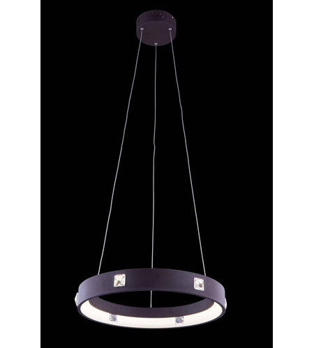 C121-2096D18BN/RC By Elegant Lighting Infinity Collection Pendant