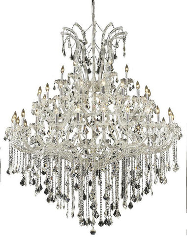 ZC121-2800G60C/EC By Regency Lighting - Maria Theresa Collection Chrome Finish 49 Lights Foyer/Hallway