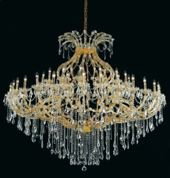 C121-2801G72G By Regency Lighting-Maria Theresa Collection Gold Finish 49 Lights Chandelier
