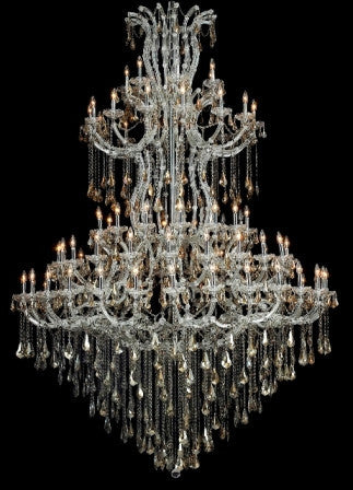 C121-2801G96C-GT By Regency Lighting-Maria Theresa Collection Chrome Finish 85 Lights Chandelier