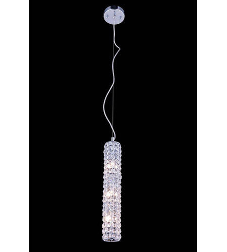 C121-2911D16C/RC By Elegant Lighting Holland Collection 3 Light Pendant
