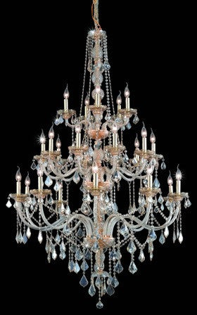 C121-7825G43GS-GS By Regency Lighting-Verona Collection Golden Shadow Finish 25 Lights Chandelier