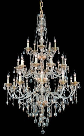 C121-7925G43GS-GS By Regency Lighting-Verona Collection Golden Shadow Finish 25 Lights Chandelier