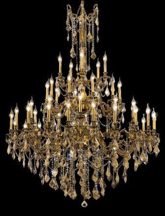C121-9245G54FG-GT By Regency Lighting-Rosalia Collection French Gold Finish 45 Lights Chandelier