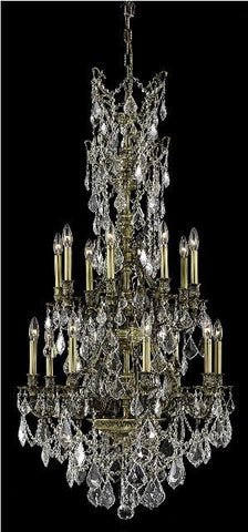 ZC121-9616D27AB/EC By Regency Lighting Monarch Collection 16 Light Chandeliers Antique Bronze Finish