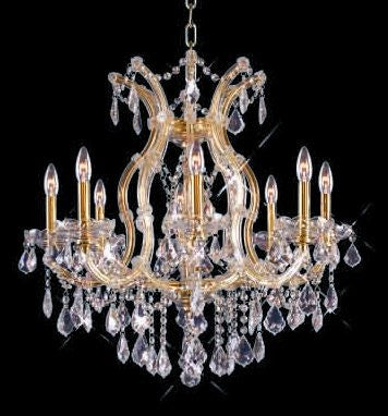 C121-GOLD/2800/2626 Maria Theresa Collection By Elegant Maria Theresa CHANDELIER Chandeliers, Crystal Chandelier, Crystal Chandeliers, Lighting