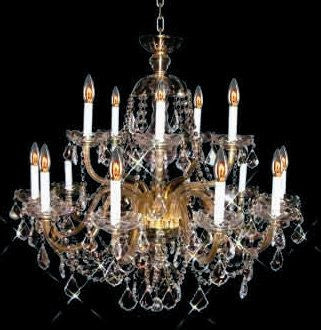 C121-GOLD/7831/3531 Alexandria Collection By Elegant Murano Venetian Style CHANDELIER Chandeliers, Crystal Chandelier, Crystal Chandeliers, Lighting
