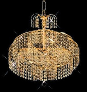 C121-GOLD/8052/1416 Spiral CollectionEmpire Style CHANDELIER Chandeliers, Crystal Chandelier, Crystal Chandeliers, Lighting