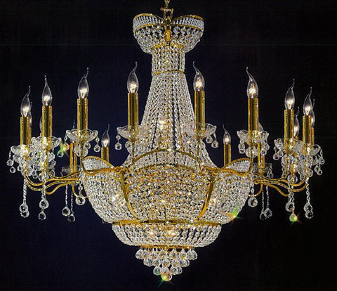 H906-WL61178-18KG By Empire Crystal-Chandelier