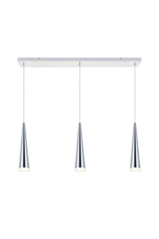 ZC121-5201D36C - Regency Lighting: Fantasia 3 light Gold LED Pendant