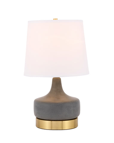 ZC121-TL3051BR - Regency Decor: Verve 1 light Brass Table Lamp